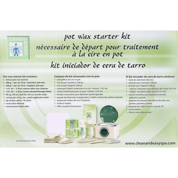 Clean + Easy Deluxe Pot Wax Starter Kit - Picture 3 of 4
